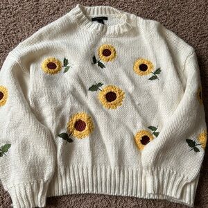 flower sweater